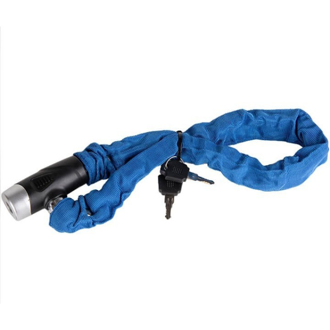 Замок TECH TEAM велосипедный 6х800 mm ключ 1/20 GK105.206 NN002689
